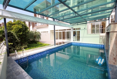 Gorgeous swimming pool villa rental in Ciputra